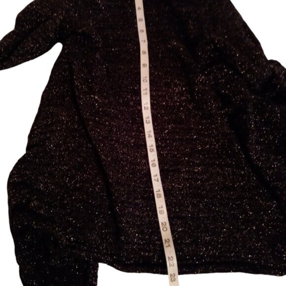 Express shimmery open front wool blend sweater  sz SP - Picture 14 of 15